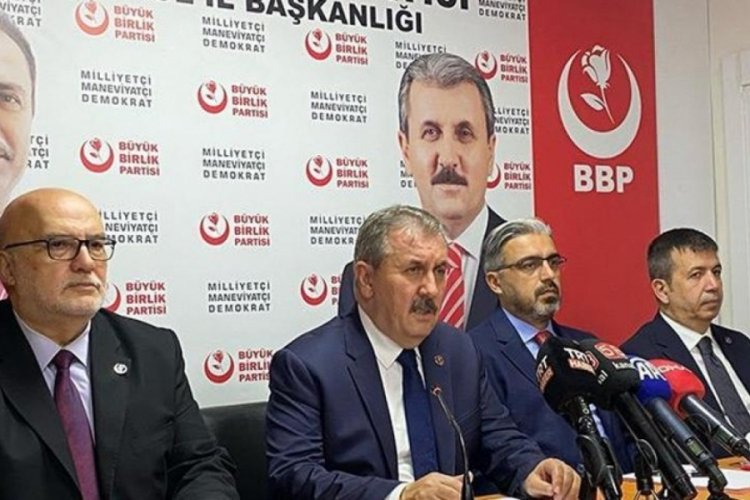 BBP Genel Başkanı Destici: Türkiye yeni sivil, demokratik bir anayasayı referanduma götürmeli