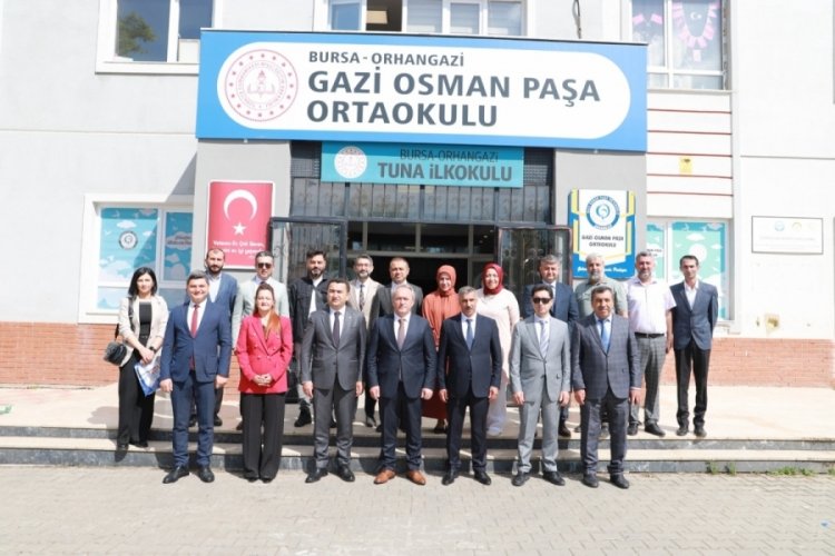 Bursa Gazi Osman Paşa Ortaokulu’na Etraf Beratı belgesi!