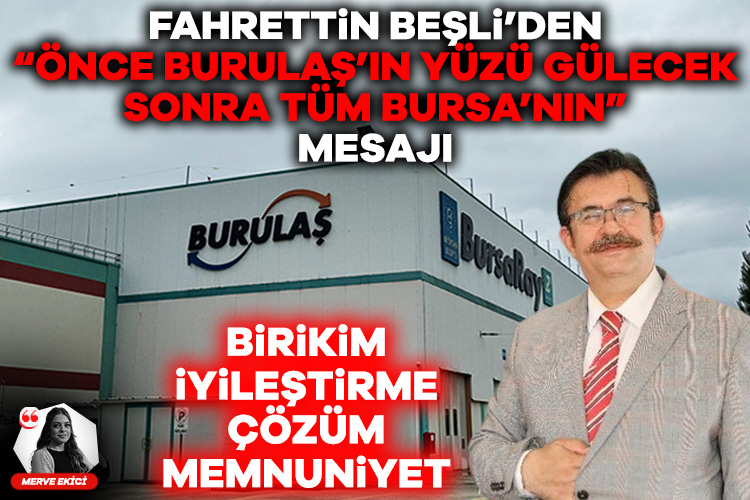 BURULAŞ Genel Müdürü Beşli: Önceliğimiz ulaşımı düzgünleştirmek