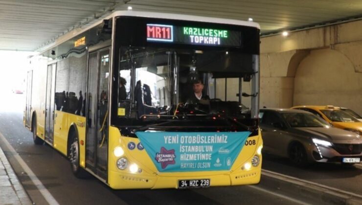 35 Yeni Otobüs Daha İstanbulluların Hizmetine Sunuldu