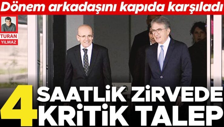 4 Saat 18 Dakikalık Zirve… Dönem Arkadaşını Kapıda Karşıladı