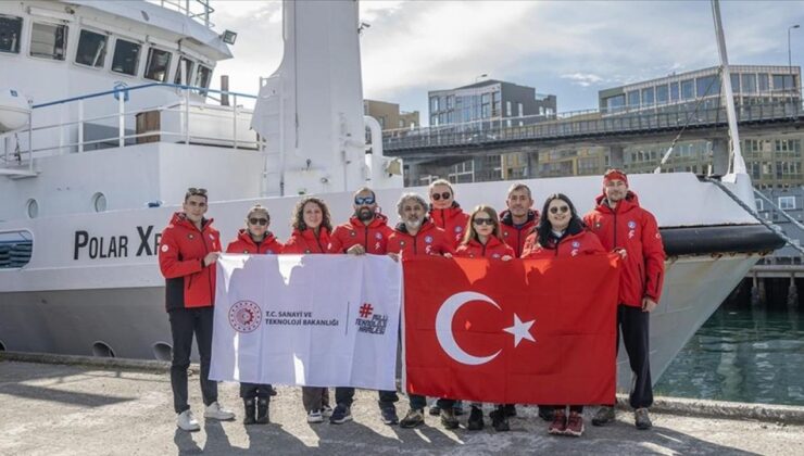 4. Ulusal Arktik Bilimsel Araştırma Seferi Başladı