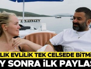 8 Yıllık Evliliği Tek Celsede Bitmişti… Ünlü Oyuncudan Yeni Aşkı ile İlk Paylaşım