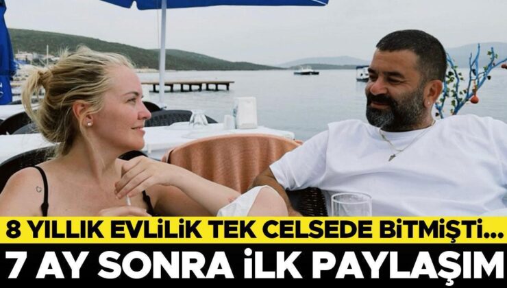 8 Yıllık Evliliği Tek Celsede Bitmişti… Ünlü Oyuncudan Yeni Aşkı ile İlk Paylaşım