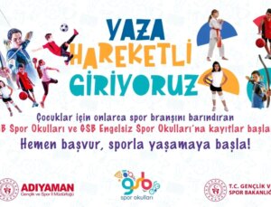 Adıyaman’da Gençlere Ücretsiz Spor Okulları Açıldı