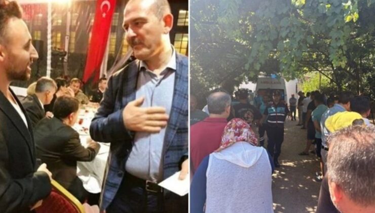 Ailesini Katletmişti: ‘Rte’ Plakalı Şahsın Süleyman Soylu’yla Fotoğrafı Ortaya Çıktı