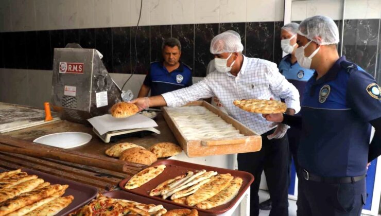 Akdeniz Belediyesi Zabıtası Fırın ve Pastaneleri Denetledi