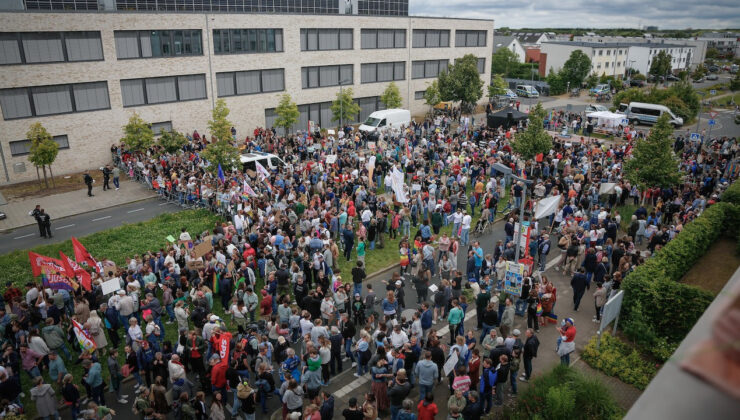 Almanya’da Afd Karşıtı Protesto