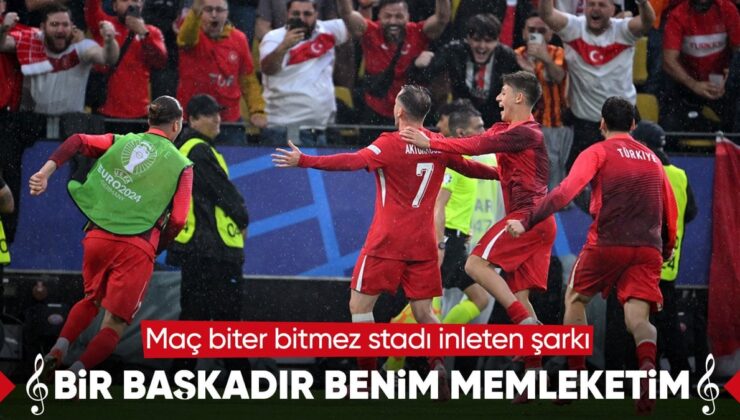 Almanya’da Tribünlerde “Bir Başkadır Benim Memleketim” Çaldı