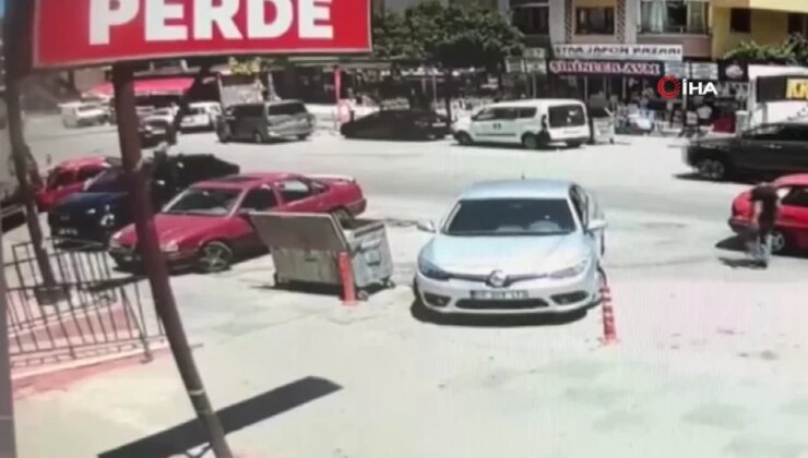 Ankara’da Otomobil Yokuş Aşağı İki Araca Çarptı: 1 Yaralı