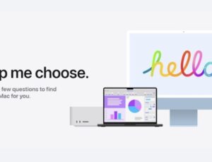 Apple, Sizin İçin En Doğru Mac Modelini Bulmaya Yardımcı Oluyor