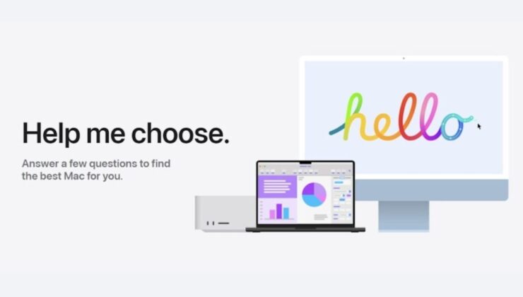 Apple, Sizin İçin En Doğru Mac Modelini Bulmaya Yardımcı Oluyor