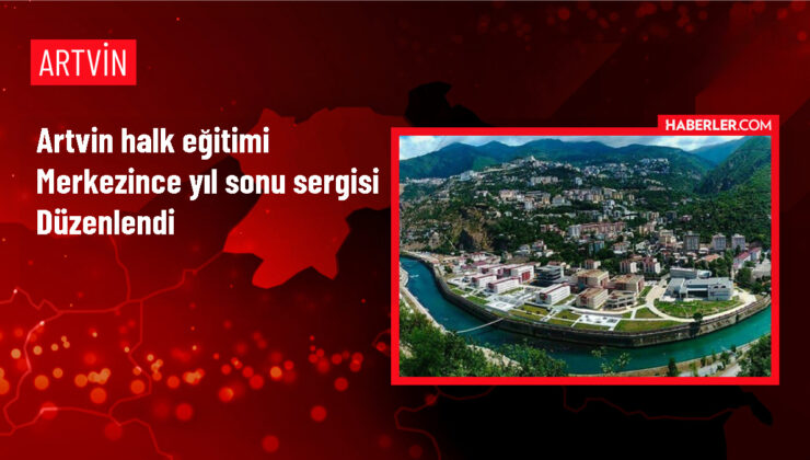 Artvin Halk Eğitimi Merkezi Yıl Sonu Standı