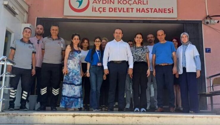 Aydın İl Sağlık Müdürü Koçarlı İlçe Devlet Hastanesi’ni Ziyaret Etti