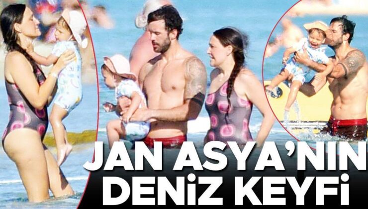 Barış Arduç ile Gupse Özay Tatilde… Jan Asya’nın Deniz Keyfi