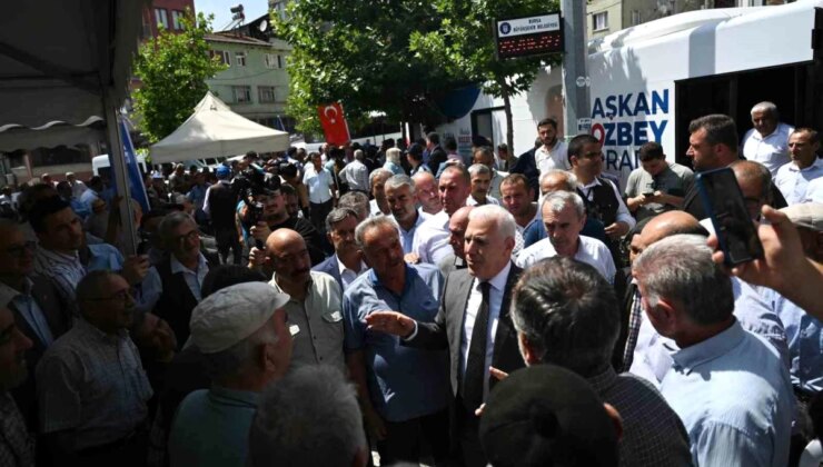 Başkan Bozbey Burada Projesi Büyükorhan’da Başladı