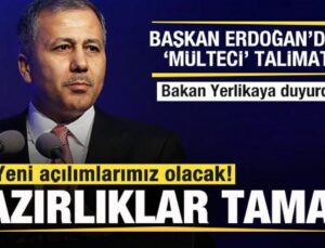 Başkan Erdoğan’dan ‘Mülteci’ Talimatı! Bakan Yerlikaya Duyurdu: Hazırlıklarımız Tamam