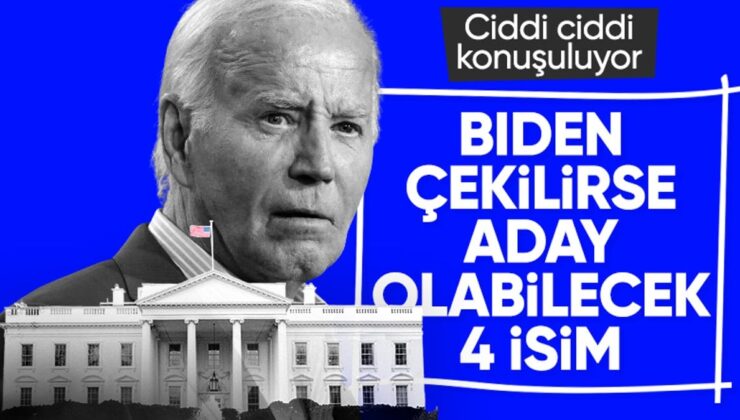 Biden Seçimden Çekilirse Aday Olabilecek İsimler Şekillendi