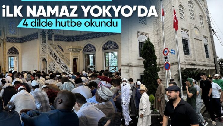 Binlerce Müslüman, Tokyo Mescidi’nde Bayram Namazında Buluştu