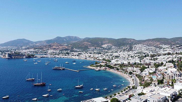 Bodrum’da 5 Ayda 218 Bin 967 Turist Geldi