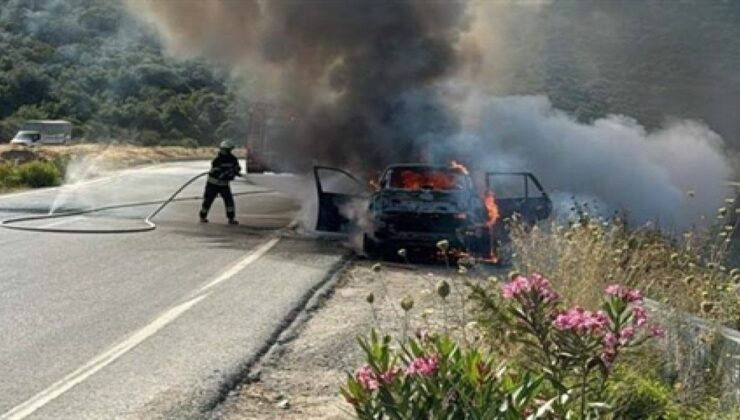 Bodrum’da Felaket: Seyir Halinde Alev Aldı!