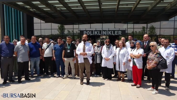 Bursa Şehir Hastanesi Doktorlarından İsrail’e Tepki