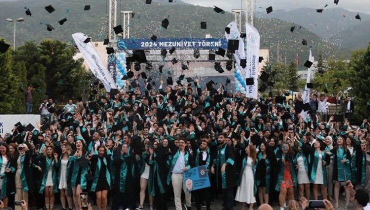 Bursa Teknik Üniversitesi 2024 Mezunlarını Uğurladı