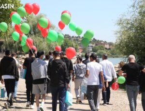 Bursa’da Bağımlılıktan Kurtulmayı Balon Uçurarak Kutladılar