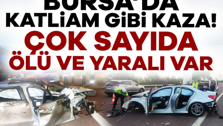 Bursa’da Katliam Gibi Kaza! 2 Ölü 3’ü Ağır 6 Yaralı