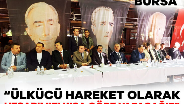 Bursa’da MHP’den Bayramlaşma Programı