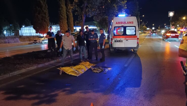 Bursa’da Otomobilin Çarptığı Suriye Uyruklu Yaya, Öldü