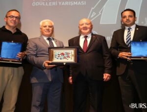 Bursa’da Spor Gazeteciliği Başarı Ödülleri Verildi