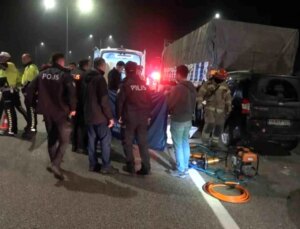 Bursa’da Tır Arızası Sonucu Meydana Gelen Kazada Bir Kişi Hayatını Kaybetti