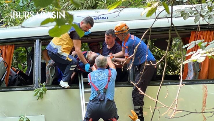 Bursa’da Tur Otobüsü Devrildi! 3 Ölü 37 Yaralı