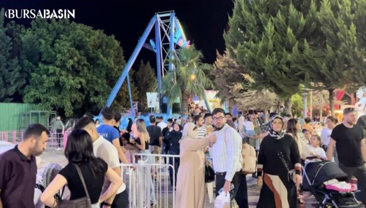 Bursalılar Bayramda Lunaparklara Akın Etti