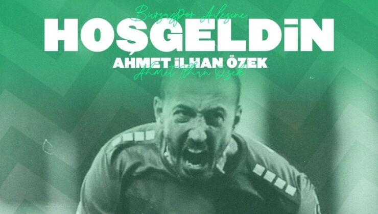 Bursaspor, Ahmet İlhan Özek’i Renklerine Bağladı