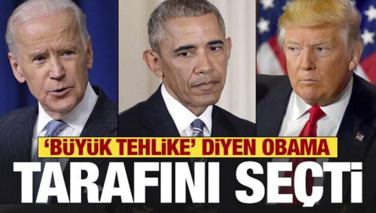 ‘Büyük Tehlike’ Diyen Obama, Biden ve Trump Arasında Tarafını Belli Etti