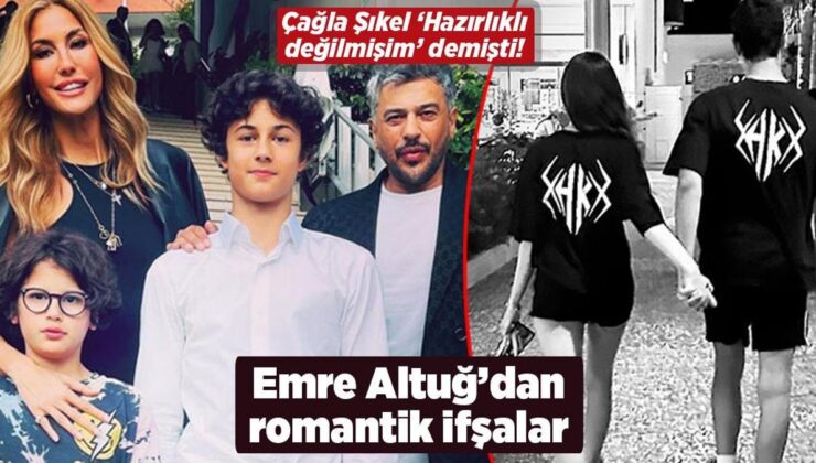 Çağla Şıkel’in Kuzey İtirafı Sonrası Emre Altuğ’dan Romantik İfşalar!