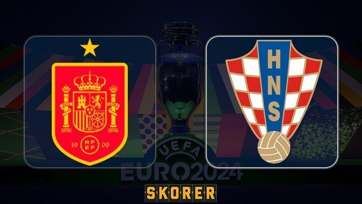 Canlı |                         EURO 2024’te İspanya’nın Rakibi Hırvatistan! Dev Maç