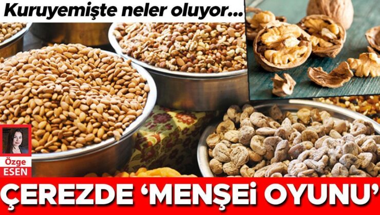 Çerezde ‘Menşei Oyunu’