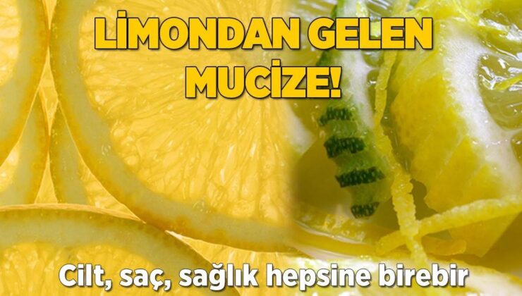 Cilt, Saç, Vücut Hepsini Etkiliyormuş! Limondan Gelen Mucize, İçtikçe Güzelleştiriyor