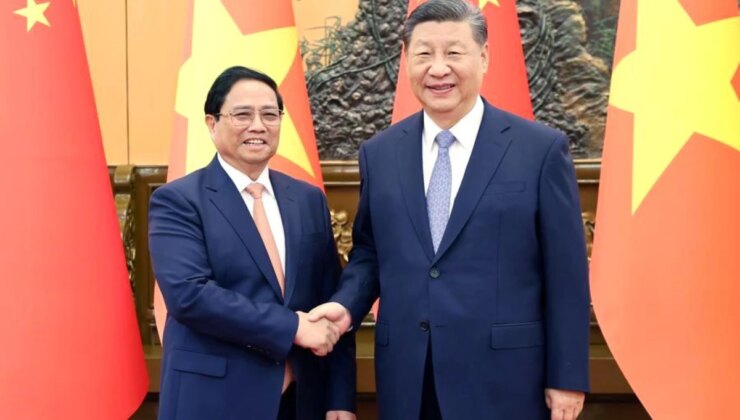 Çin Cumhurbaşkanı Xi Jinping, Vietnam Başbakanı Pham Minh Chinh ile Görüştü