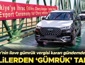 Çinlilerden ’Gümrük’ Talebi