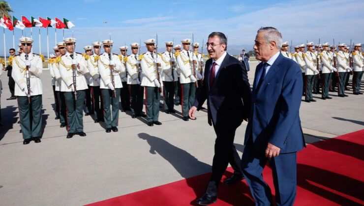 Cumhurbaşkanı Yardımcısı Yılmaz, Cezayir Başbakanı ile Görüştü