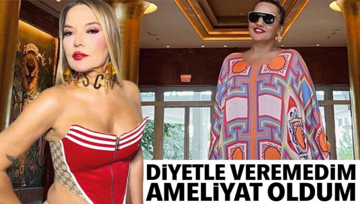 Demet Akalın Sırrını Açıkladı: Diyetle Kilo Veremedim Ameliyat Oldum