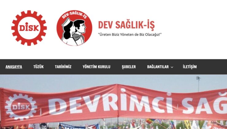 Dev Sağlık İş Sendikasına Tebrik 