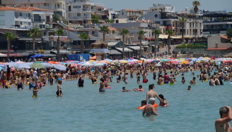 Didim’de Plajlar Doldu Taştı