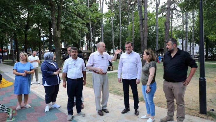 Düzce Belediye Başkanı Dr. Faruk Özlü, Saha Seyahatleriyle Projeleri Takip Ediyor