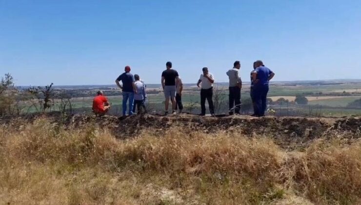 Edirne’de Tarım Yerinde Başlayan Yangın Ormana Sıçramadan Söndürüldü