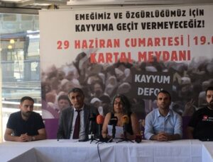 Emek, Barış ve Demokrasi Güçleri’nden Mitinge Çağrı: ‘Kayyuma Geçit Vermeyeceğiz’